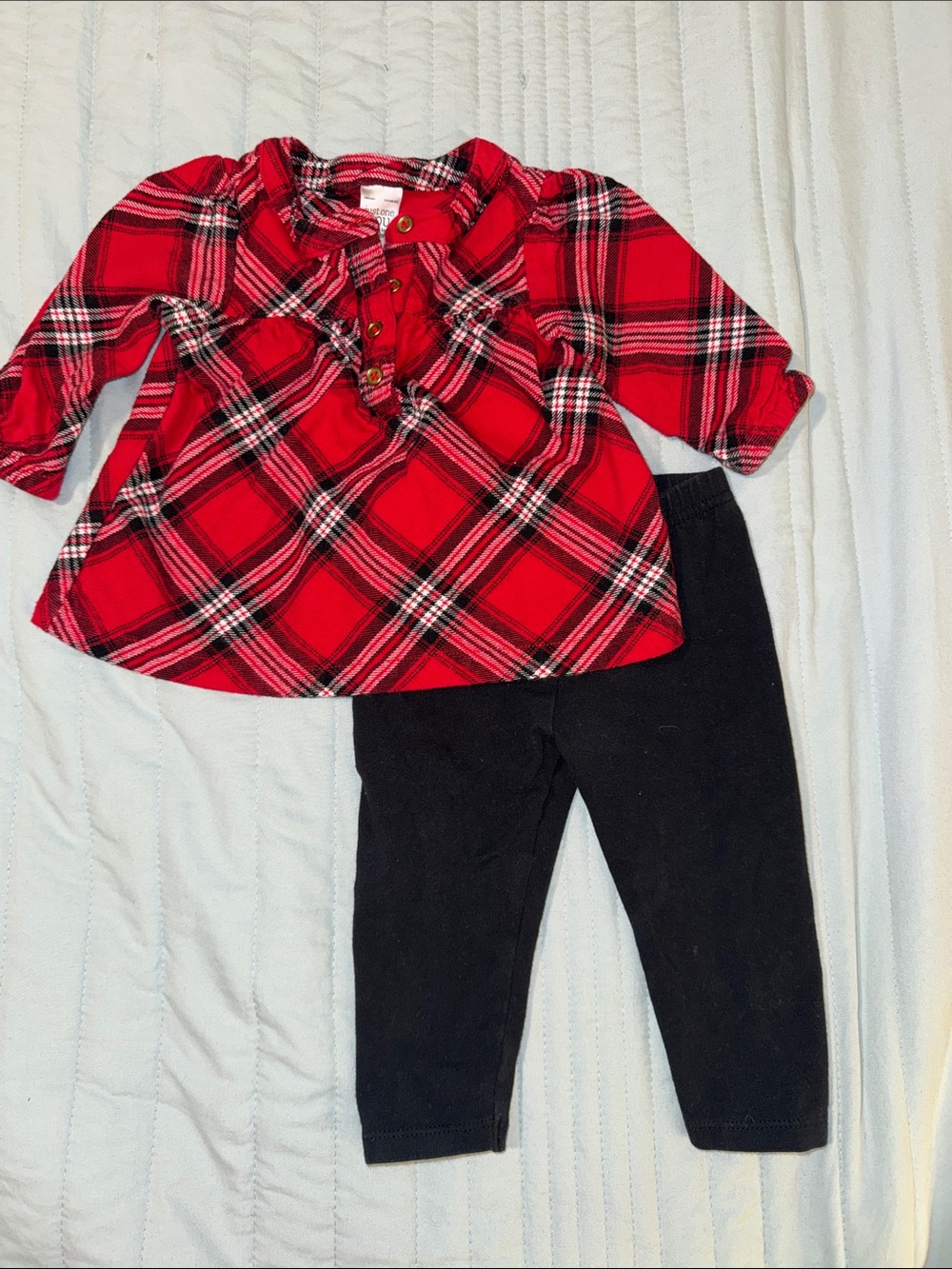 Festive Flannel Shirt and Pants
